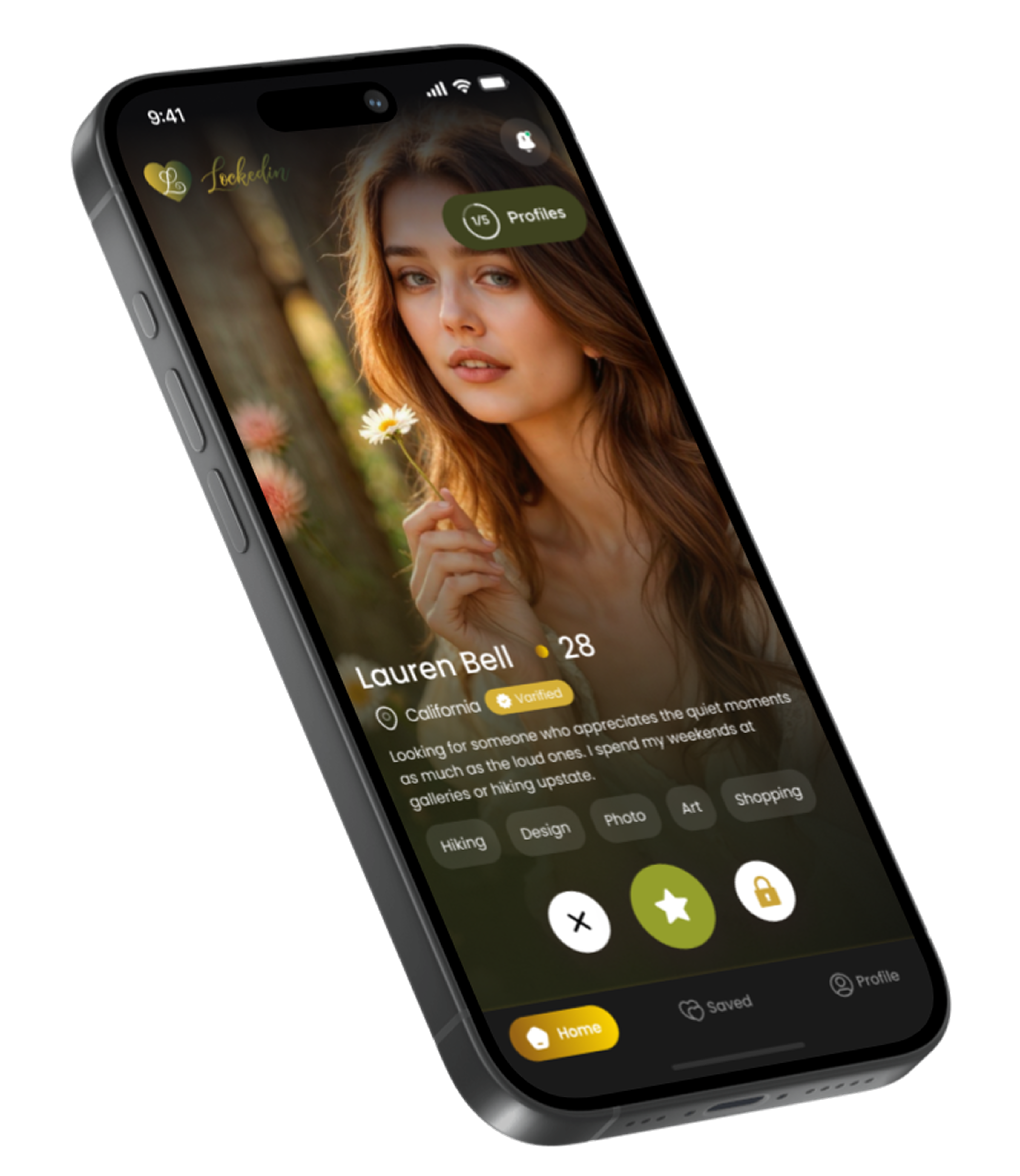 LockedIn App Interface